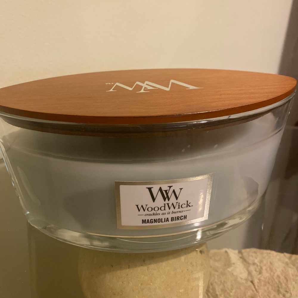 WoodWick Eclipse Magnolia Birch Candle
